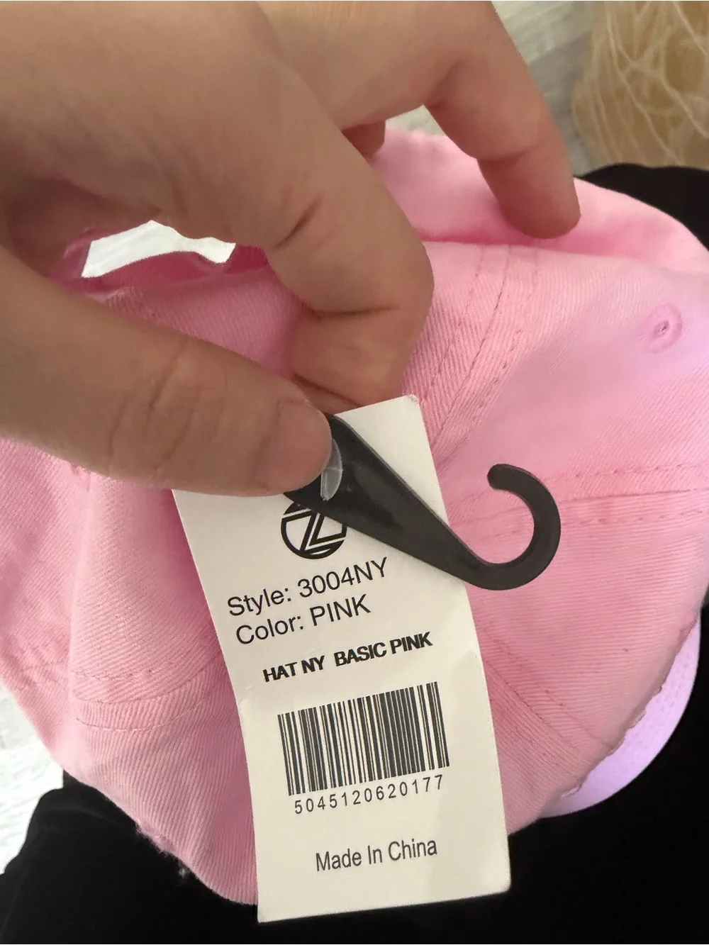 New York Est. 1624 Pink Embroidered Baseball Cap NWT